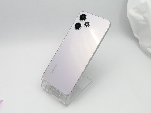 【中古】Xiaomi au 【SIMフリー】 Redmi 12 5G 4GB 128GB ポーラーシルバー XIG03【ECセンター】保証期間１ヶ月【ランクB】
