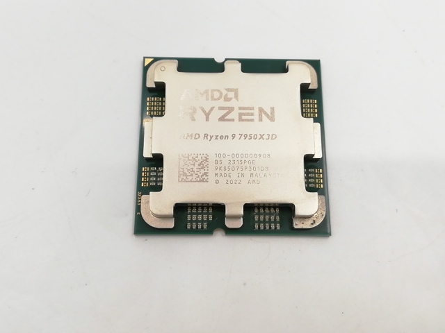 中古 AMD ryzen 9 7950x3d 中古】AMD Ryzen 9 7950X3D (4.2GHz/TC:5.7GHz) BOX AM5/16C/32T/L3 128MB/