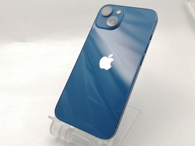 【中古】Apple 国内版 【SIMフリー】 iPhone 13 128GB ブルー MLNG3J/A【ECセンター】保証期間１ヶ月【ランクB】