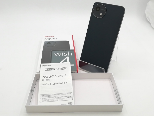 docomo AQUOS wish4 SH-52E AQUOS - docomo AQUOS wish 4 ブラック SH