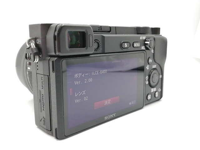 中古】SONY α6400 パワーズームレンズキット ILCE-6400L