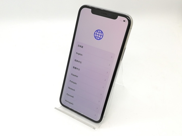 【中古】Apple SoftBank 【SIMロック解除済み】 iPhone 11 Pro 64GB シルバー MWC32J/A【秋葉4号】保証期間１ヶ月【ランクC】_1