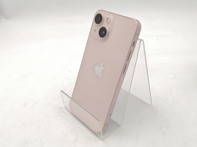 【中古】Apple 国内版 【SIMフリー】 iPhone 13 mini 128GB ピンク MLJF3J/A【ECセンター】保証期間１ヶ月【ランクA】