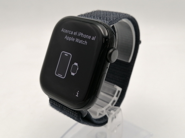 【中古】Apple Apple Watch Series10 46mm GPS ジェットブラックアルミニウムケース/インクスポーツループ MWWR3J/A【ECセンター】保証期間１ヶ月【ランクC】