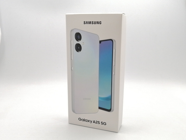 【未使用】SAMSUNG UQmobile 【SIMフリー】 Galaxy A25 5G ライトブルー 4GB 64GB SCG33【仙台イービーンズ】保証期間３ヶ月