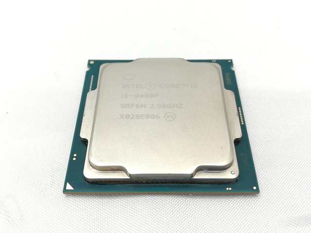 【中古】Intel Core i5-9400F (2.9GHz/TB:4.1GHz/SRF6M/U0) BOX LGA1151/6C/6T/L3 9M/No iGPU/TDP65W【ECセンター】保証期間１週間