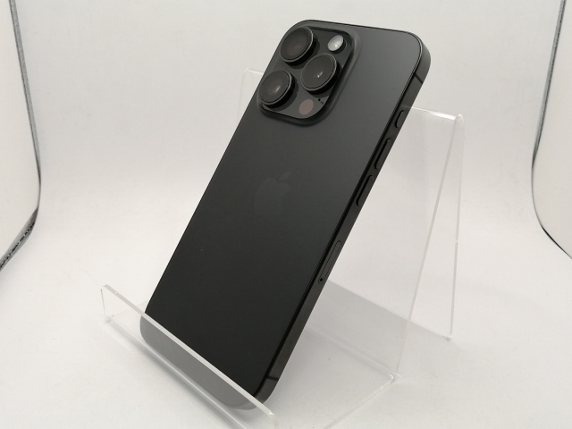 中古】Apple 国内版 【SIMフリー】 iPhone 15 Pro 128GB ブラック 