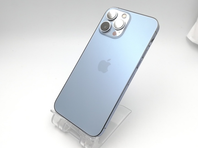 【中古】Apple 国内版 【SIMフリー】 iPhone 13 Pro Max 512GB シエラブルー MLJX3J/A【ECセンター】保証期間１ヶ月【ランクA】