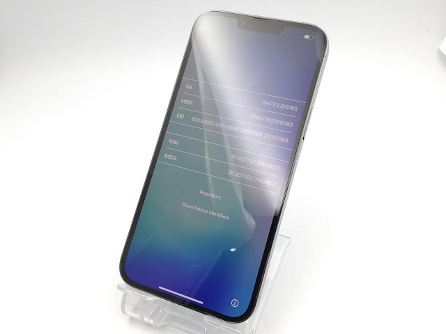 【中古】Apple 国内版 【SIMフリー】 iPhone 13 Pro Max 512GB シエラブルー MLJX3J/A【ECセンター】保証期間１ヶ月【ランクA】_1