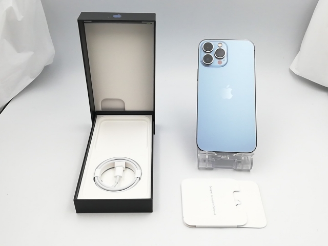 【中古】Apple 国内版 【SIMフリー】 iPhone 13 Pro Max 512GB シエラブルー MLJX3J/A【ECセンター】保証期間１ヶ月【ランクA】_7