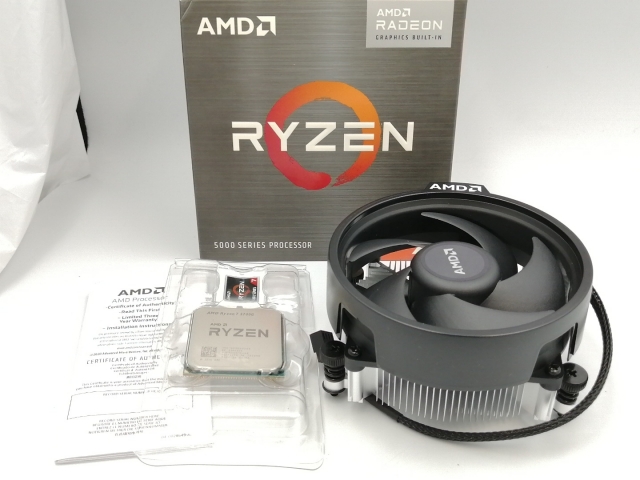 中古】AMD Ryzen 7 5700G (3.8GHz/TC:4.6GHz) BOX AM4/8C/16T/L3 16MB