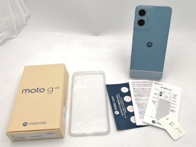 【中古】MOTOROLA 国内版 【SIMフリー】 moto g05 ミスティブルー 8GB 128GB XT2523-5【ECセンター】保証期間１ヶ月【ランクA】_7