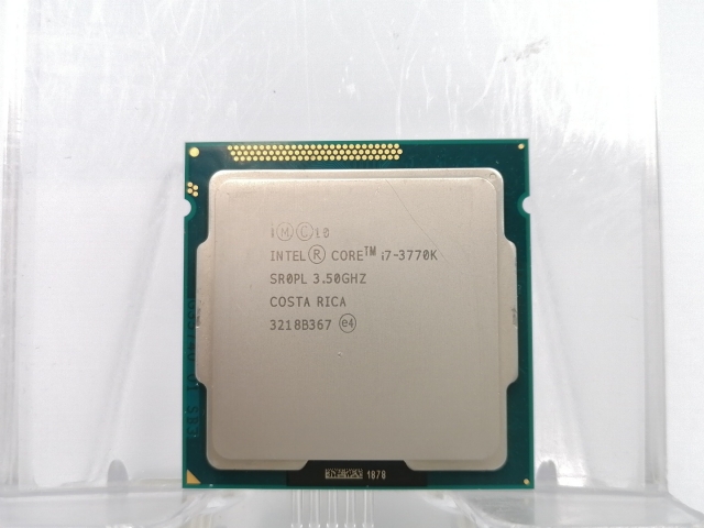 【中古】Intel Core i7-3770K (3.5GHz/TB:3.9GHz) bulk LGA1155/4C/8T/L3 8M/HD Graphics 4000/TDP77W【秋葉2号】保証期間１週間