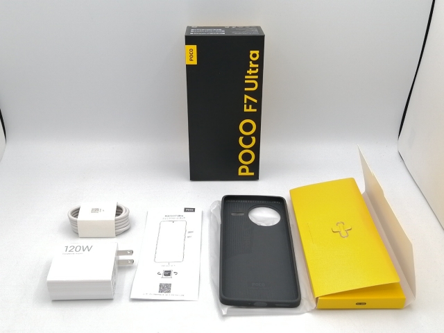 【中古】Xiaomi 国内版 【SIMフリー】 Poco F7 Ultra イエロー 12GB 256GB【ECセンター】保証期間１ヶ月【ランクA】_7