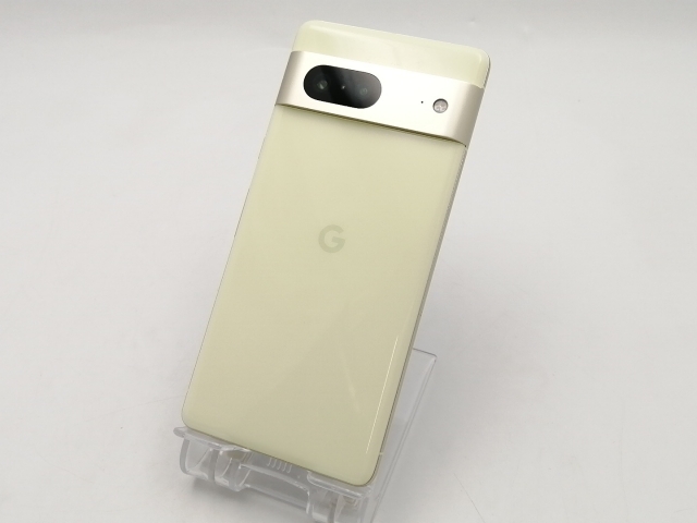 【中古】Google UQmobile 【SIMフリー】 Pixel 7 レモングラス 8GB 128GB G03Z5【ECセンター】保証期間１ヶ月【ランクB】