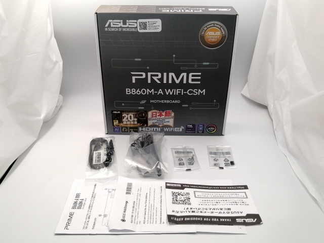 【中古】ASUS PRIME B860M-A WIFI-CSM B860/LGA1851/microATX【ECセンター】保証期間１週間_7