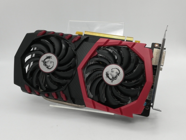 中古】MSI GeForce GTX 1050 Ti GAMING X 4G GTX1050Ti/4GB(GDDR5)/PCI