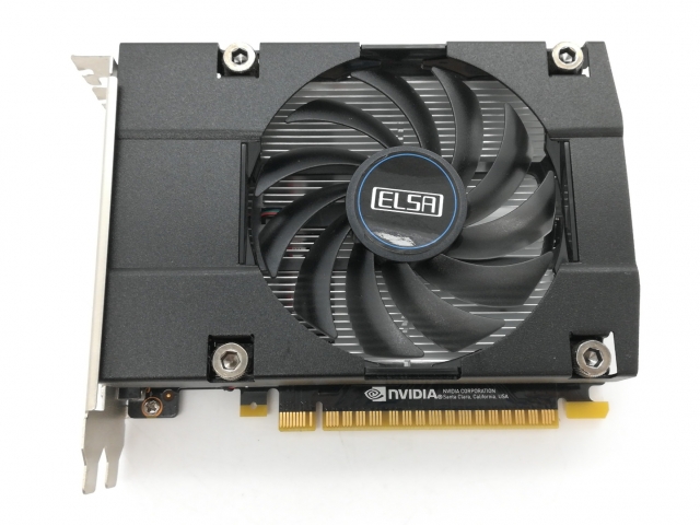 【中古】ELSA GeForce GTX 1050 Ti 4GB S.A.C(GD1050-4GERST) GTX1050Ti/4GB(GDDR5)/PCI-E【DS秋葉】言いはなつ継続期間１週