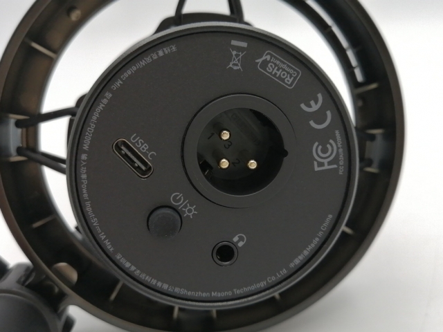 【中古】MAONO PD200W ハイブリッドワイヤレスポッドキャストマイク デスクトップスタンド版【ECセンター】保証期間１週間【ランクA】_6