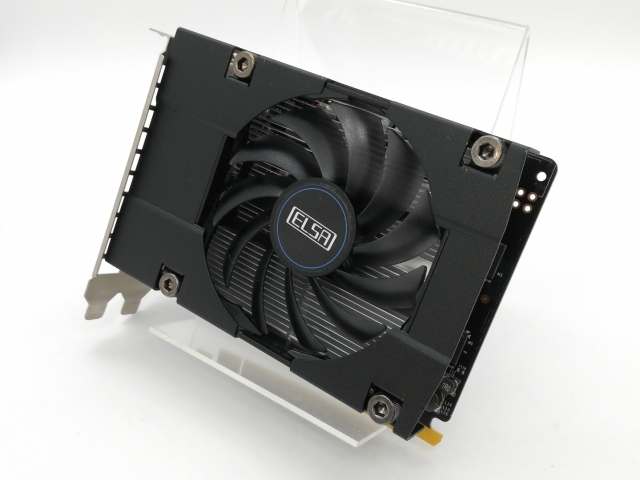 【中古】ELSA GeForce GTX 1050 Ti 4GB S.A.C(GD1050-4GERST) GTX1050Ti/4GB(GDDR5)/PCI-E【DS秋葉】保証期間１週間