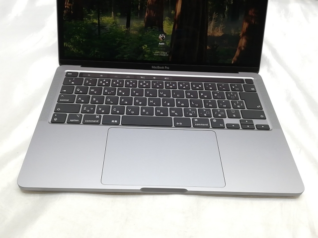 【中古】Apple MacBook Pro 13インチ M1(CPU:8C/GPU:8C) 8GB/512GB スペースグレイ MYD92J/A (M1・2020)【ECセンター】保証期間１ヶ月【ランクA】