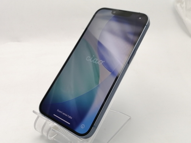 中古】Apple 国内版 【SIMフリー】 iPhone 14 128GB ブルー MPVJ3J/A 
