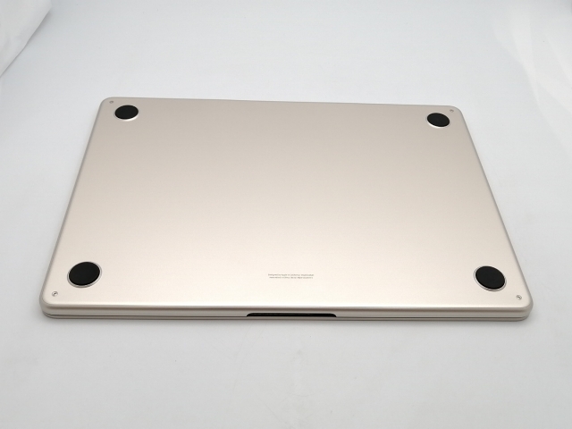【中古】Apple MacBook Air 13インチ M2(CPU:8C/GPU:10C) 8GB/512GB スターライト MLY23J/A (M2,2022)【ECセンター】保証期間１ヶ月【ランクB】_5