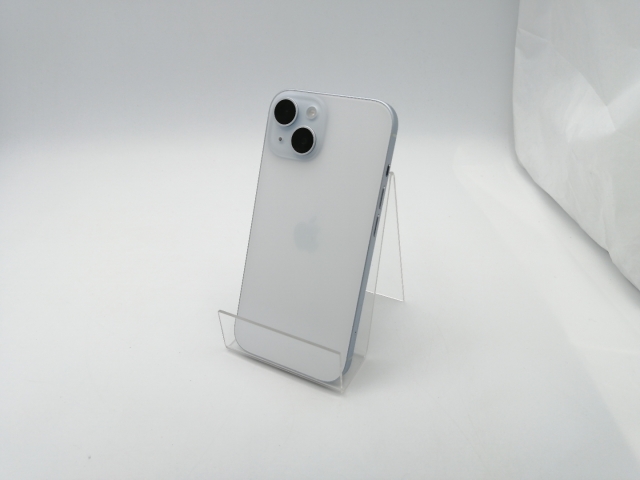 中古】Apple 国内版 【SIMフリー】 iPhone 15 128GB ブルー MTML3J/A 