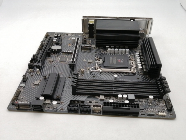 【中古】ASRock Z790M PG Lightning/D4 Z790(DDR4)/LGA1700/MicroATX【ECセンター】保証期間１週間