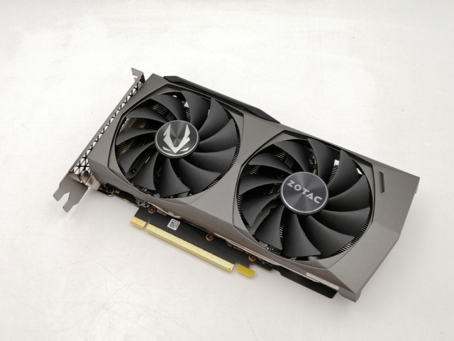 【中古】ZOTAC GAMING GeForce RTX 3060 Twin Edge OC (ZT-A30600H-10M) RTX3060(LHR)/12GB(GDDR6)/PCI-E【EC真っただ中】言いはなつ継続期間１週