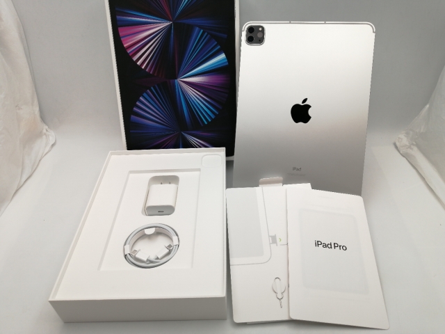 【中古】Apple 国内版 【SIMフリー】 11インチ iPad Pro（第3世代/2021） 256GB シルバー MHW83J/A【ECセンター】保証期間１ヶ月【ランクA】_7