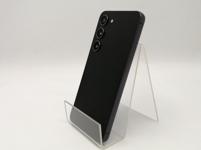 中古】SAMSUNG au 【SIMフリー】 Galaxy S23 ファントムブラック 8GB 
