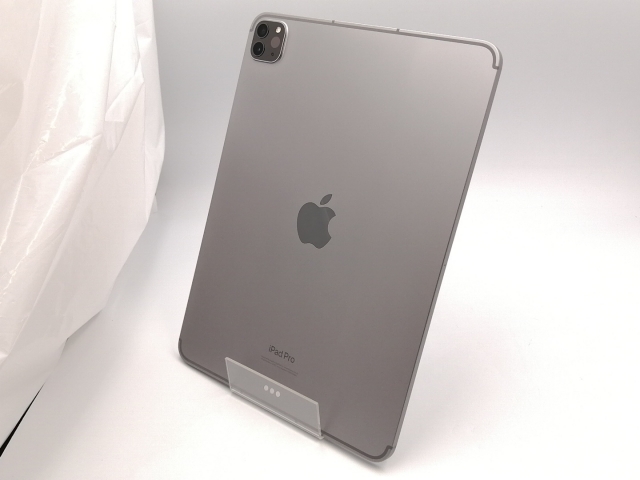 【中古】Apple 国内版 【SIMフリー】 11インチ iPad Pro（第4世代/2022） 128GB スペースグレイ MNYC3J/A【ECセンター】保証期間１ヶ月【ランクB】