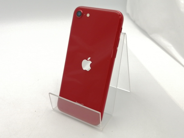 【中古】Apple docomo 【SIMフリー】 iPhone SE（第3世代） 128GB (PRODUCT)RED MMYH3J/A【ECセンター】保証期間１ヶ月【ランクB】