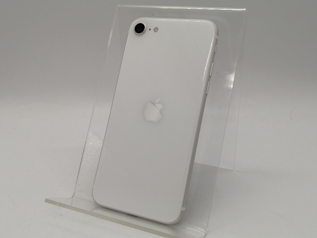 【中古】Apple docomo 【SIMロック解除済み】 iPhone SE（第2世代） 128GB ホワイト MXD12J/A【大阪本店】保証期間１ヶ月【ランクC】