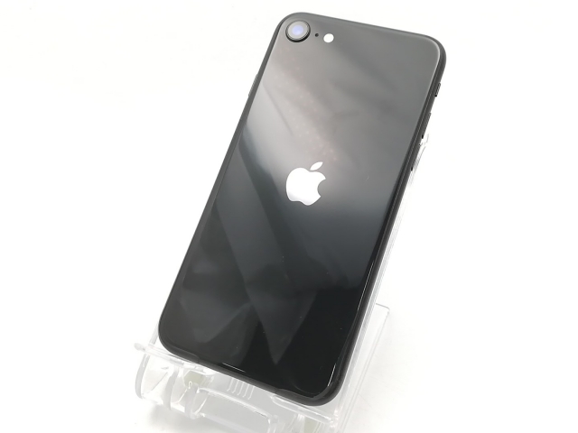 【中古】Apple 国内版 【SIMフリー】 iPhone SE（第2世代） 128GB ブラック MXD02J/A【ECセンター】保証期間１ヶ月【ランクC】