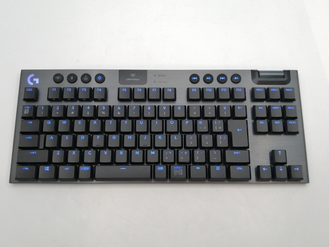 logicool G913 TKL RGBバックライト logicool ロジクール キーボード G913 TKL LIGHTSPEED Wireless