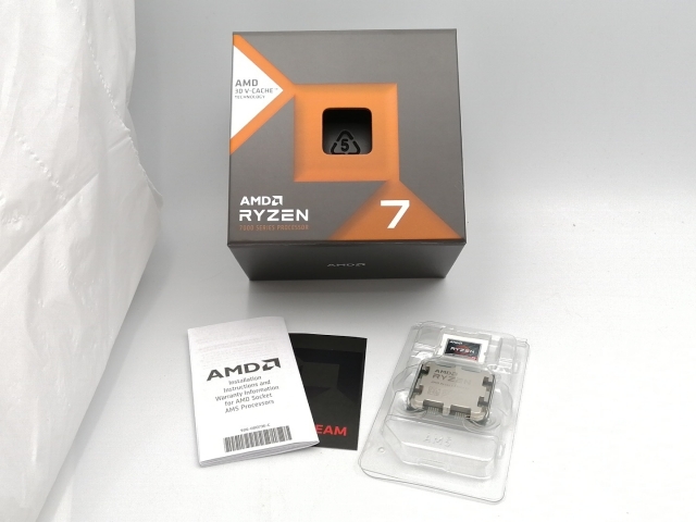 ★中古動作品　AMD Ryzen 7 7800X3D CPU AMD Ryzen 7 7800X3D CPU 中古