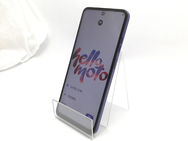 【中古】MOTOROLA 国内版 【SIMフリー】 moto g05 フレッシュラベンダー 8GB 128GB XT2523-5【ECセンター】保証期間１ヶ月【ランクA】_1