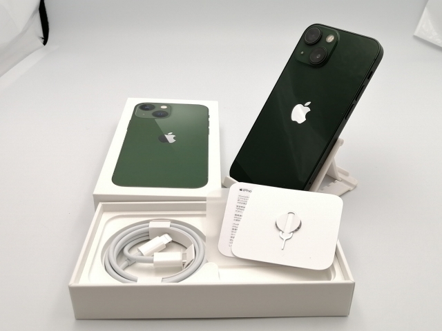 中古】Apple iPhone 13 mini 256GB グリーン (国内版SIMロック 中古】Apple iPhone 13 mini 256GB グリーン (国内版SIMロック
