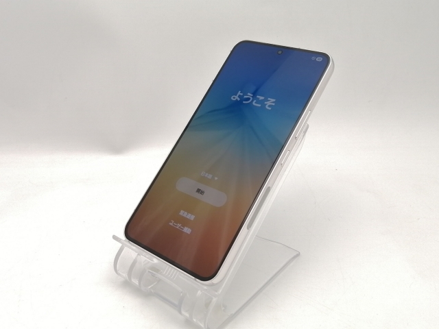 中古】SAMSUNG au 【SIMフリー】 Galaxy S22 ファントムホワイト 8GB
