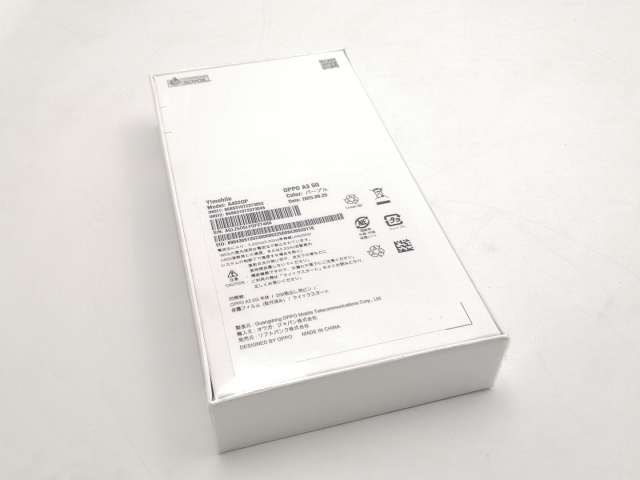 【未使用】Oppo ymobile 【SIMフリー】 OPPO A3 5G 4GB 128GB パープル【ECセンター】保証期間３ヶ月_1
