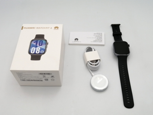 【中古】Huawei HUAWEI WATCH FIT 4 [ブラック]【ECセンター】保証期間１ヶ月【ランクB】_6