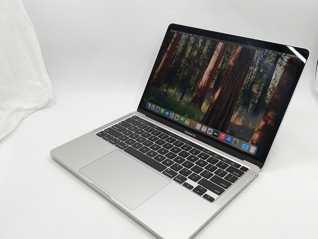 Apple MacBook シルバー 本体（M1 2020） 13.3インチMacBook Pro [整備済製品] 8コアCPUと8コアGPUを搭載