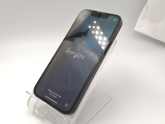 【中古】Apple docomo 【SIMフリー】 iPhone 13 mini 128GB ミッドナイト MLJC3J/A【ECセンター】保証期間１ヶ月【ランクB】_1