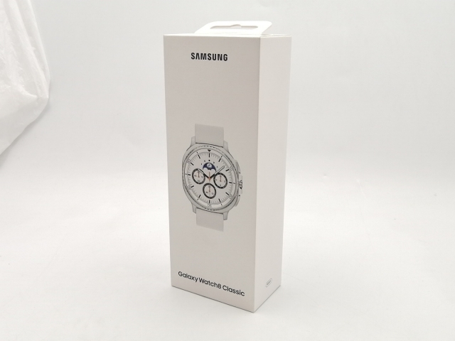 【未使用】SAMSUNG Galaxy Watch8 Classic Bluetoothモデル SM-L500NZWJXJP [ホワイト]【ECセンター】保証期間３ヶ月