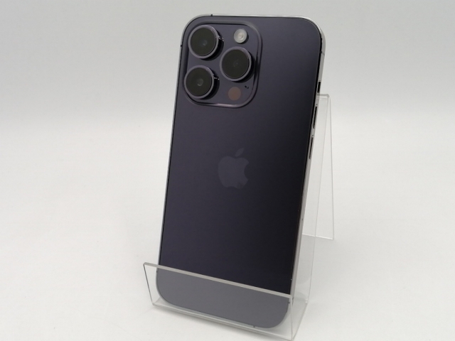 中古】Apple 国内版 【SIMフリー】 iPhone 14 Pro 128GB ディープ 