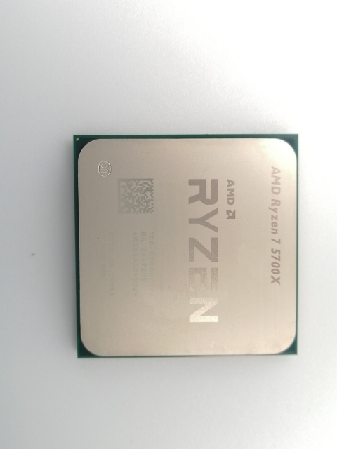 中古動作品 AMD Ryzen 7 5700X AM4 CPU AMD 〔中古〕Ryzen7 5700X BOX（中古保証1ヶ月間） | パソコン