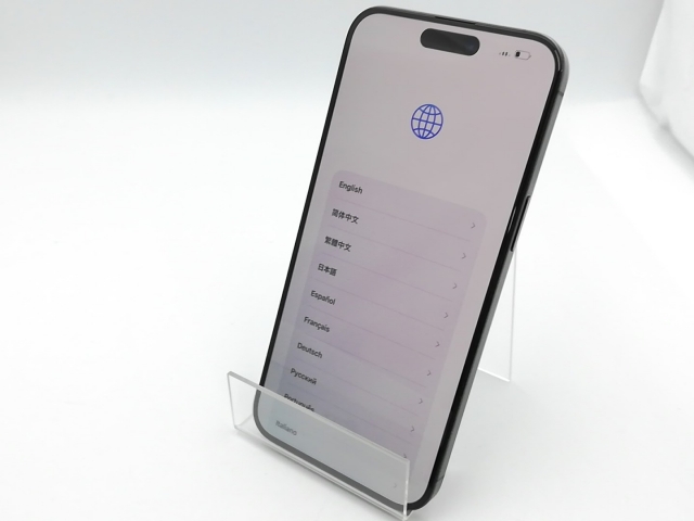 【中古】Apple 国内版 【SIMフリー】 iPhone 15 Pro Max 256GB ブラックチタニウム MU6P3J/A【ECセンター】保証期間１ヶ月【ランクA】_1