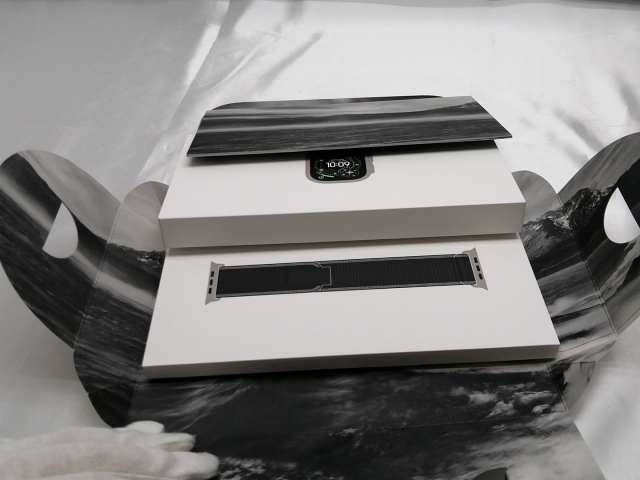 【中古】Apple Apple Watch Ultra3 49mm Cellular ナチュラルチタニウムケース/チャコールトレイルループ (M/L) MF1V4J/A+MFT94J/A 【ECセンター】保証期間１ヶ月【ランクA】_6